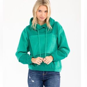 Women's Cozy Green Hoodie